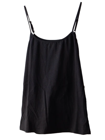 Black Tank Top Spaghetti Strap Honest Basics